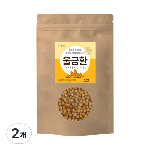 윤고집 울금환, 800g, 2개