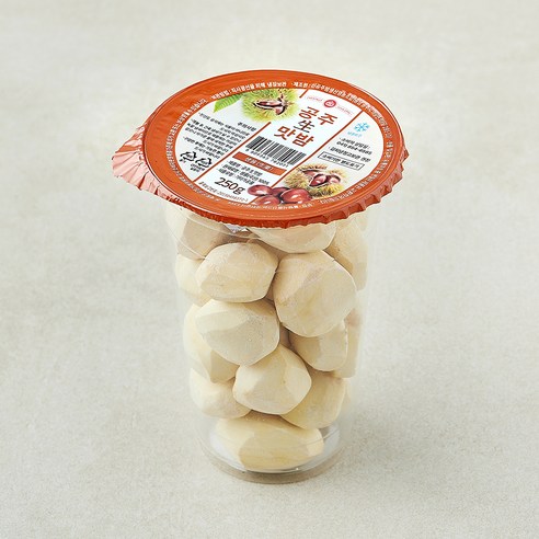 [로켓프레시] 공주 생 깐 맛밤, 1개, 250g