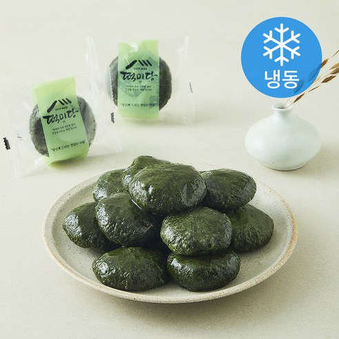 [로켓프레시] 만풍 떡미당 밥알 쑥 인절미 (냉동), 60g, 1개, 8개입