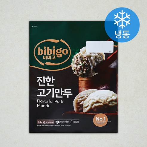 [로켓프레시] 비비고 얇은피 진한 고기만두 (냉동)