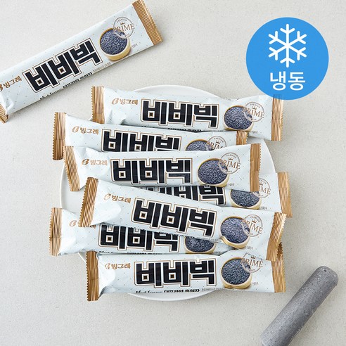 [로켓프레시] 빙그레 비비빅 흑임자 (냉동)