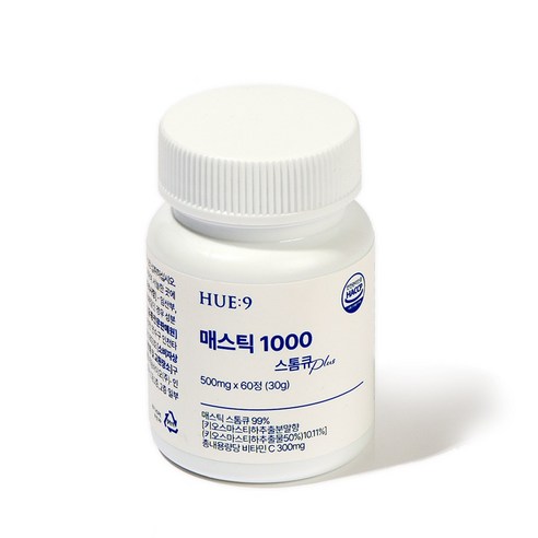 휴나인 매스틱 검 1000 스톰 큐 무농약 양배추 PLUS