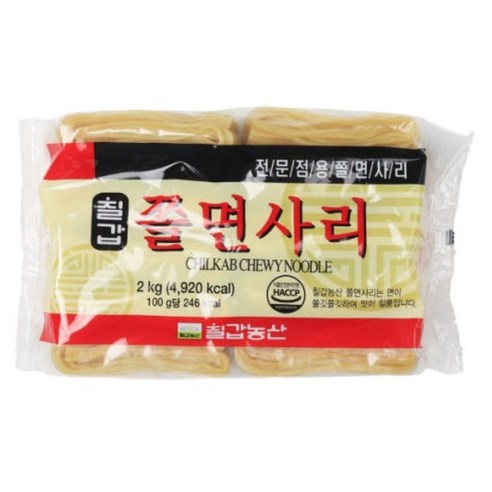 칠갑농산 쫄면사리