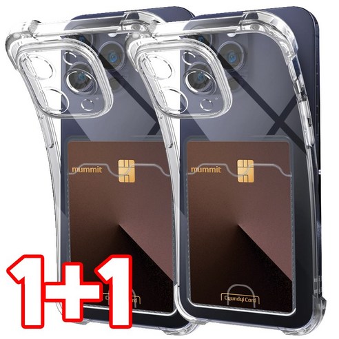 벌크온 1+1 아이폰12 프로 미니 프로맥스 업핏 카메라 풀커버 카드 수납 범퍼 케이스