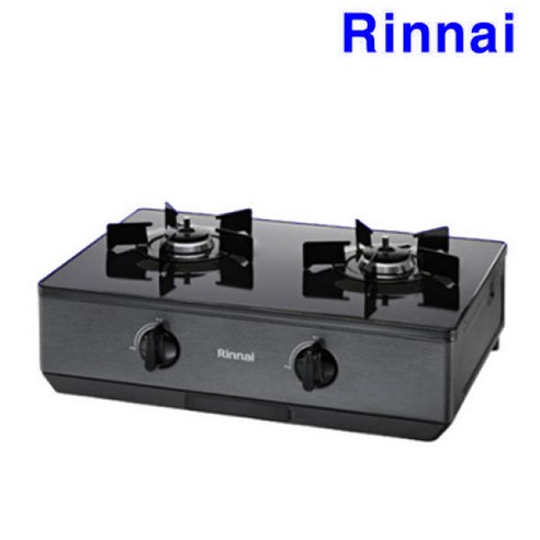 린나이 2구 가스레인지 RT-1070 (LNG) 자동불꽃조절 스마트+센서 과열방지 / 5발/ 원터치자동점화