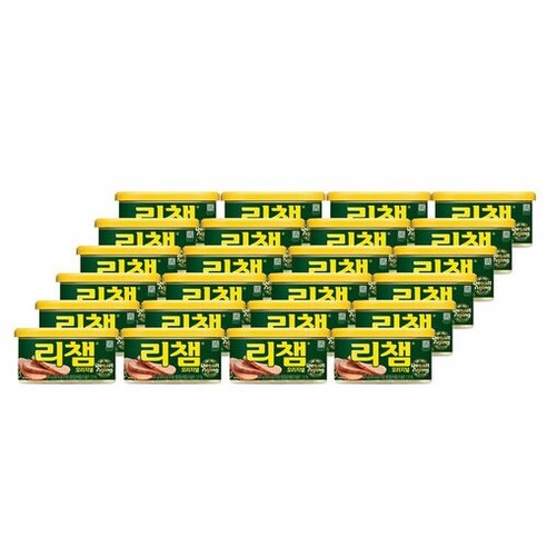 [저나트륨] 동원 리챔 200g x 24개 대용량 캔햄, 1개, 1g