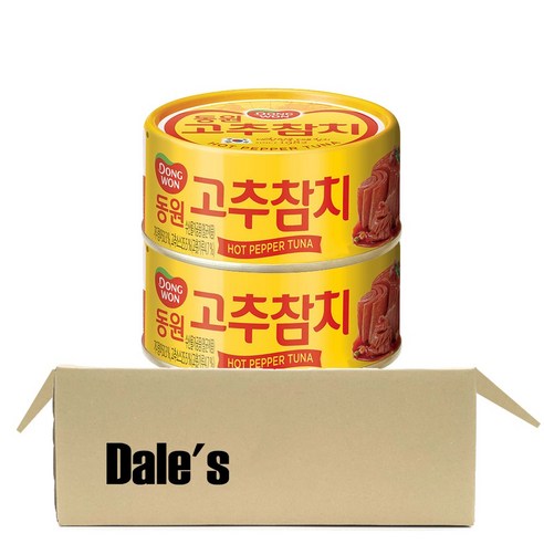 동원 고추 참치, 135g, 2개