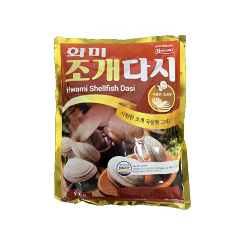 화미 조개다시, 1kg, 5개
