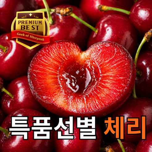[프리미엄특가] 고당도 체리 수입산 생체리