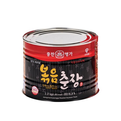 사자표중찬명가 볶음춘장 2.27kg