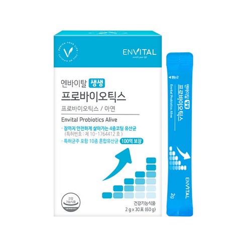 엔바이탈 생생 프로바이오틱스 2g X 30포