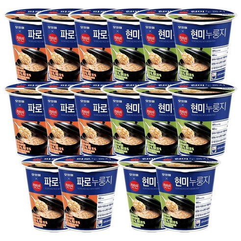 오쌀미 햇반누룽지30g (파로+현미)