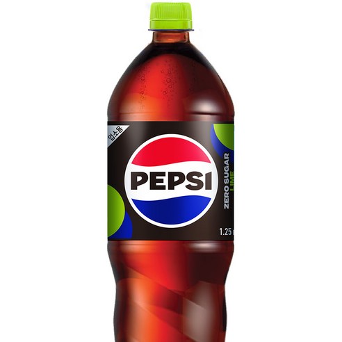 펩시 제로 슈거 라임 1.25L 12개 (업소용), 12개, 1.25L