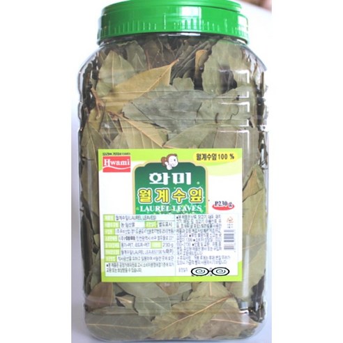 화미제당 월계수잎 사각, 230g, 2개