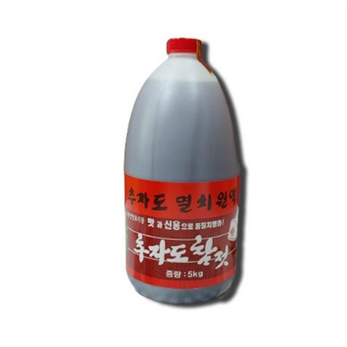 삼진물산 추자도 국내산 100% 멸치원액 참젓 5kg 무배