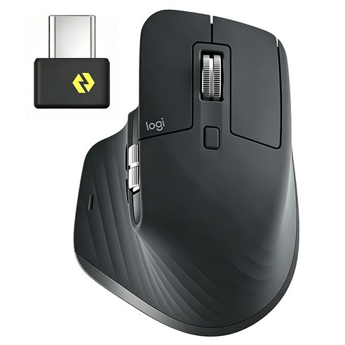로지텍 MX Master 3S 블랙 무선 마우스 대표 이미지