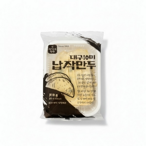 [보금푸드] 성경순만두 대구 전통 납작만두 (냉장) 310g