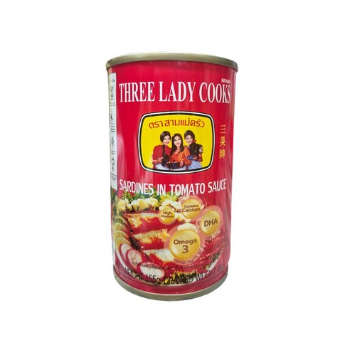 쓰리레이디쿡스 정어리 인 토마토소스