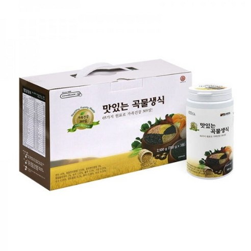 오행생식맛있는 자연곡물생식 셋트 700gx3통-식사대용