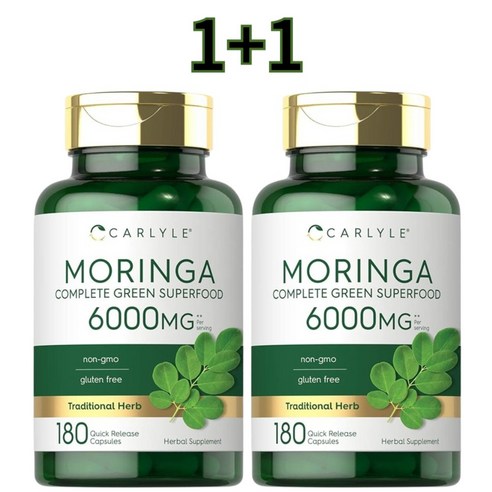 Carlyle Moringa 칼라일 모링가 올레이페라 6000mg 180정 2팩