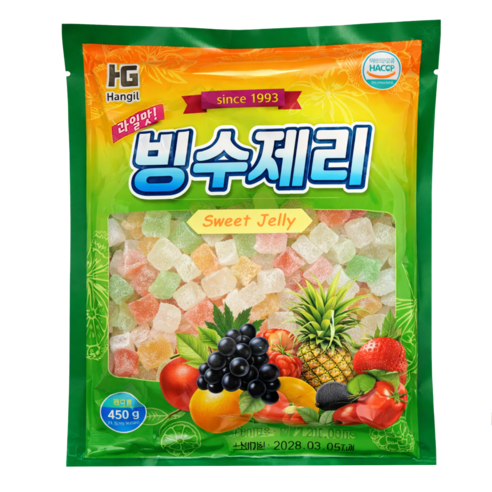 부국 빙수제리 450g 팥빙수 재료