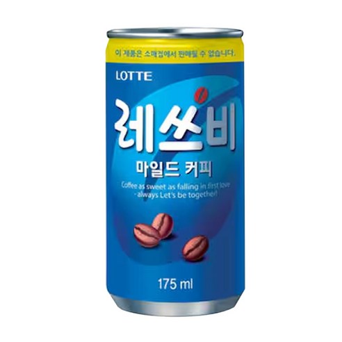 레쓰비 마일드 캔커피, 175ml, 20개