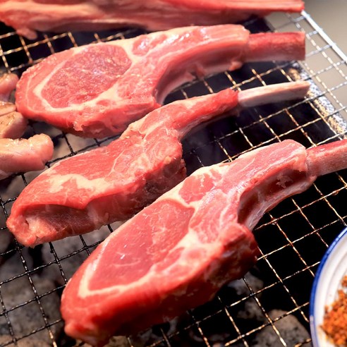 호주산 뉴질랜드산 램 양고기 양꼬치 양갈비 양겹살 프렌치랙 숄더랙 500g