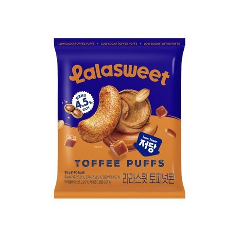 라라스윗 토피넛콘 35g x 3개, 35g, 3개