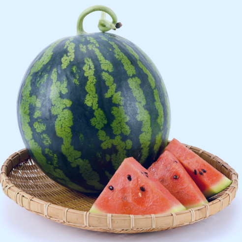 산지직송 프리미엄 정품 꿀 수박, 1개, 3kg 내외