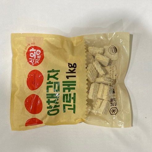 식자재왕 야채감자고로케1kg, 1개, 1kg