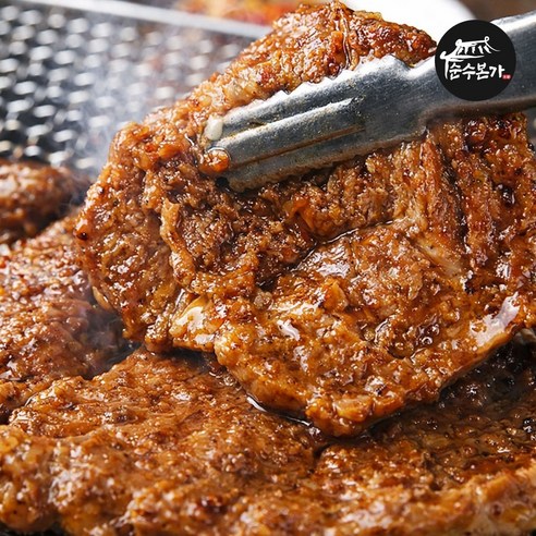 [국내산 목살 75%] 단짠 비법 홍간장 숙성 양념 돼지 왕구이 600g, 3개, 600g