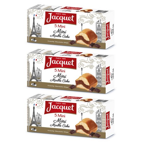 자케 미니 마블케익 135g, 135g, 3개
