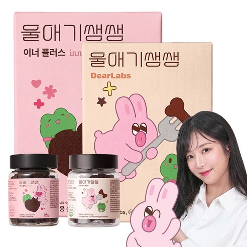 울애기쌩쌩 세트 (울애기쌩쌩 + 이너플러스), 120정, 종합영양제, 1세트