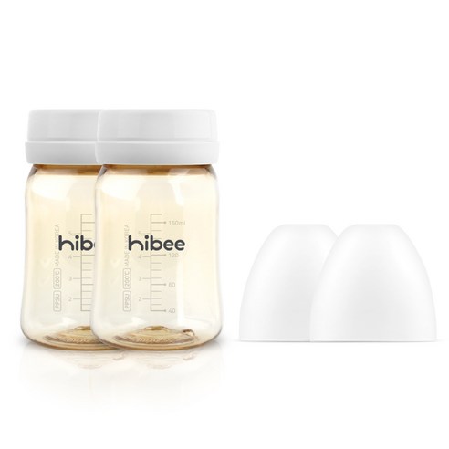 하이비 PPSU 에잇벤트 배앓이방지 젖병 170ml 노꼭지 트윈팩, 170ml, 화이트, 2개