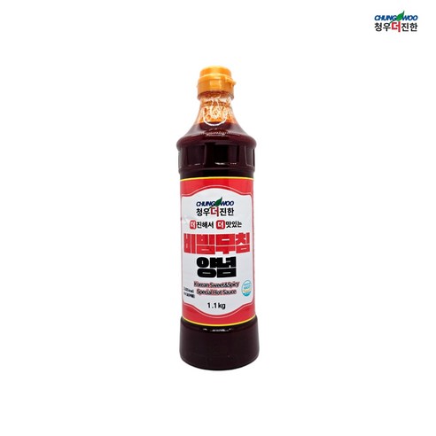 청우 더진한 비빔무침양념, 2개, 1.1kg