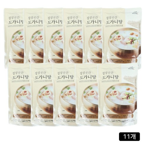 정성곳간 국내산 도가니탕