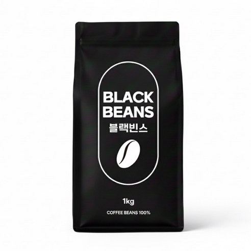 블랙빈스 에디오피아 예가체프 G2 코체레, 1kg, 1개, 홀빈(분쇄안함)