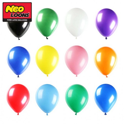 국내생산 네오텍스 12인치 스탠다드 파스텔 풍선 100개입 30cm 파티 장식, 펄30cm(아이보리)
