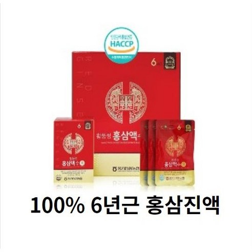 [풍기인삼농협 직영] 황풍정 6년근 홍삼액 수 70ml x 60포