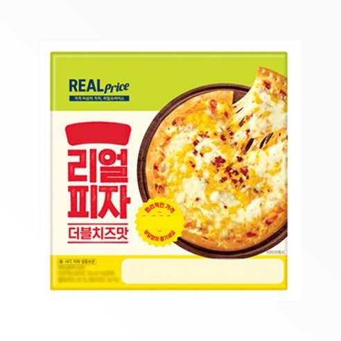 리얼피자 더블치즈맛