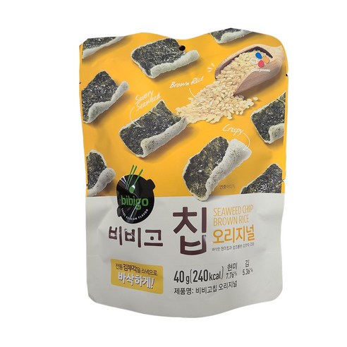 CJ 비비고칩 오리지널 40g 2개, 40g, 2개