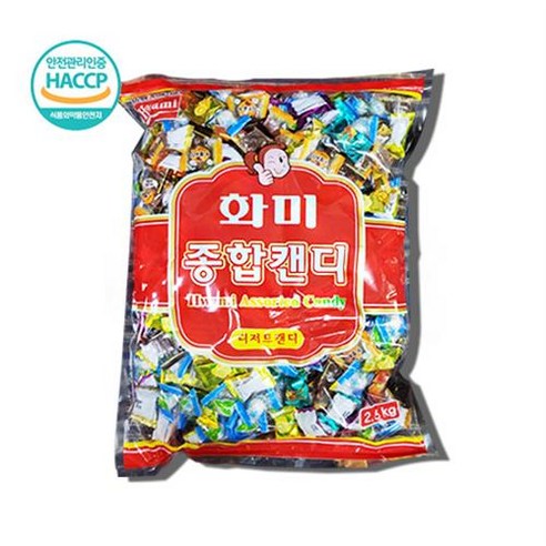 (무료배송) 화미 종합캔디 2.5kg, 2개, 2.5kg