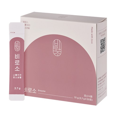 비로소 리얼 곡물 발효 소화 효소, 111g, 1개