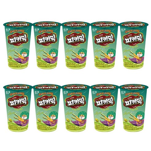 두바이스타일 피카픽, 45g, 10개