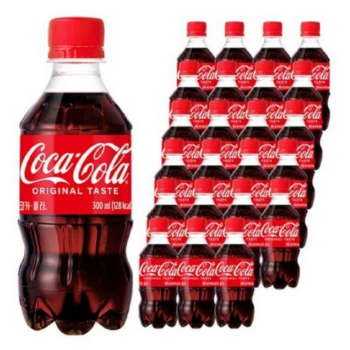 코카콜라 페트병 300ml x 24개 업소용 탄산음료, 300ml, 24개