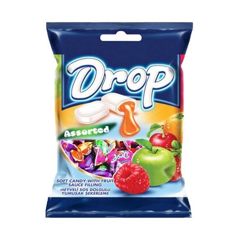 이젠서진 타야스 드롭 어소티드 소프트 츄잉 캔디 6가지맛 75g 1개 사무실 손님접대용 어린이 간식
