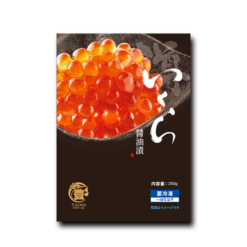 (사업자용) [타이호] 간장절임 연어알 (중) 핑크연어알 250g x 24p, 1박스 6kg