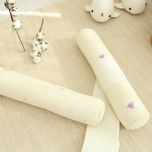 코코마벨 꿀잠연구소 순면 100수 모로반사방지 뒤집기방지 쿠션 바디필로우 SET