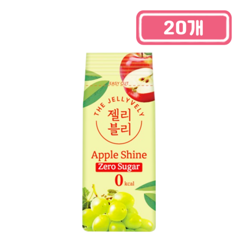 MDS 젤리블리 제로슈거 애플샤인 젤리