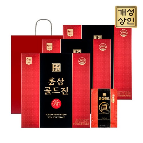 [개성상인] 홍삼골드진